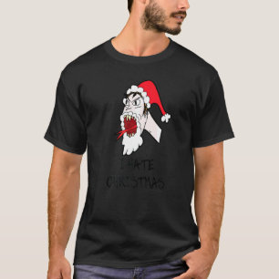Camiseta Eu Odeio a Anti Língua de Cobra do Natal
