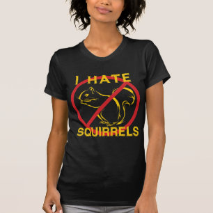 Camiseta Eu Odeio Esquilos