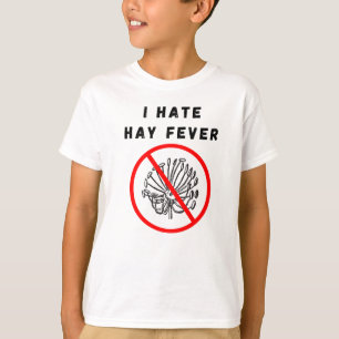 Camiseta Eu odeio febre dos fenos