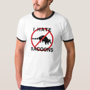 Camiseta Eu Odeio Guaxinins