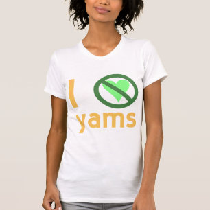 Camiseta Eu Odeio Inhames Sem Amor
