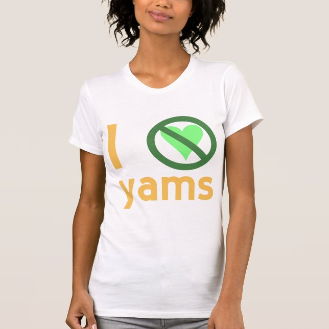 Camiseta Eu Odeio Inhames Sem Amor (Frente)
