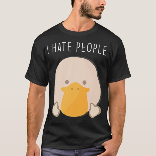 Camiseta Eu odeio labradores negros, um cachorrinho de labo (Frente)