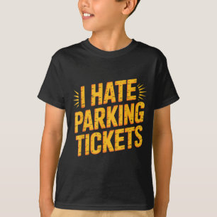 Camiseta Eu Odeio Multas de Estacionamento Lutas de Maus Mo