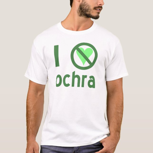 Camiseta Eu Odeio Ochra Sem amor (Frente)