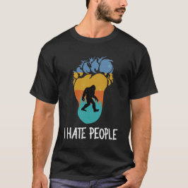 Camiseta Eu Odeio Pessoas Engraçadas, Pé Grande 2020, T-Shi