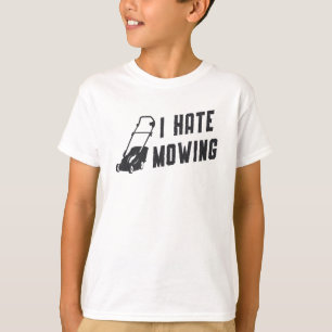 Camiseta Eu Odeio Remar Amarrando De Jardinagem