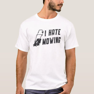 Camiseta Eu Odeio Remar Amarrando De Jardinagem
