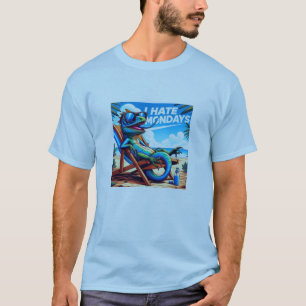 Camiseta Eu odeio segundas-feiras