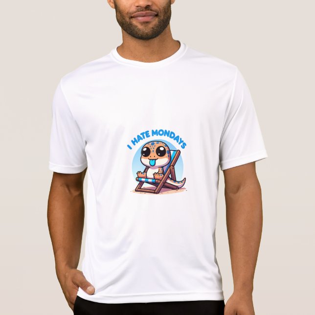 Camiseta Eu odeio segundas-feiras (Frente)