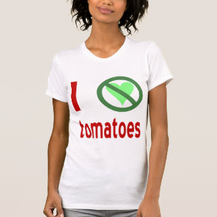 Camiseta Eu Odeio Tomates Sem Amor