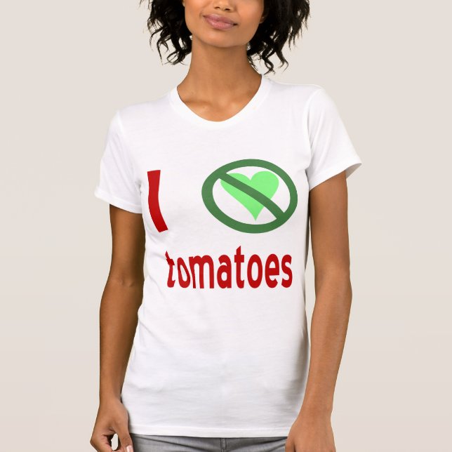 Camiseta Eu Odeio Tomates Sem Amor (Frente)