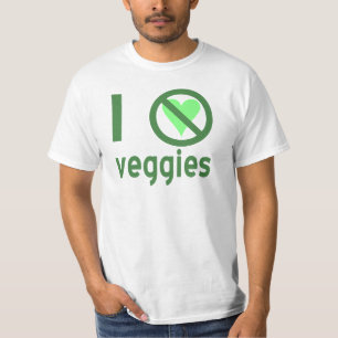 Camiseta Eu Odeio Veggies