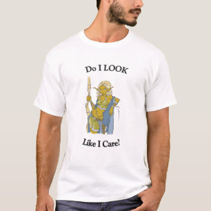 Camiseta Eu olho como eu me importo?