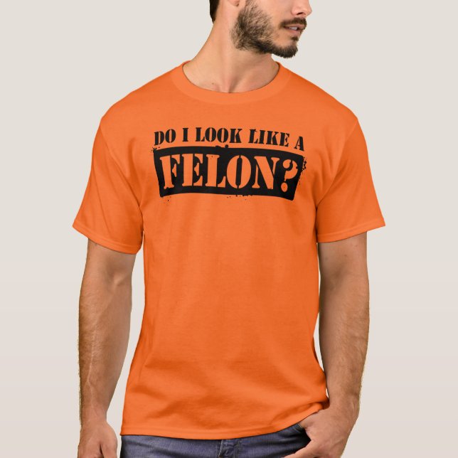 Camiseta Eu olho como um criminoso? (Frente)