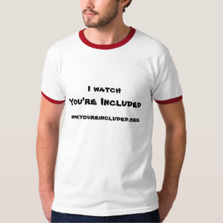 Camiseta Eu olho-o sou incluído