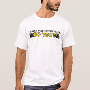 Camiseta Eu olho para motocicletas