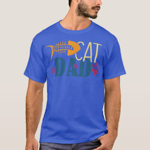 Camiseta Eu Orgulhoso Pai De Gato, Melhor Dia de os pais De