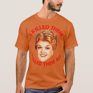 Camiseta Eu Os Matei Eu Os Matei Todos Assassinos Ela Escre