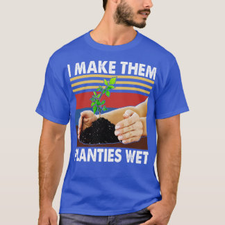 Camiseta Eu Os Torneio Plantas De Jardinagem Molhada Sarcás