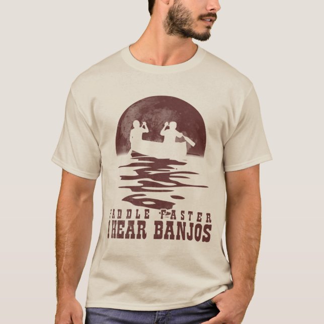 Camiseta eu ouço banjos (Frente)