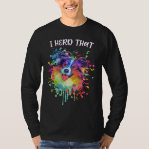 Camiseta Eu ouvi aquela pun animal Australian Shepherd Auss