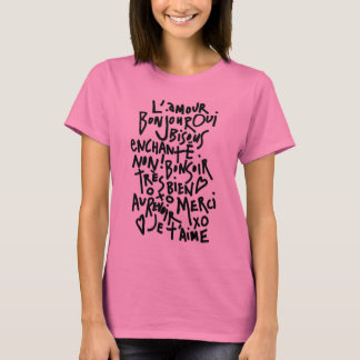 CAMISETA EU OUVI FRANCÊS