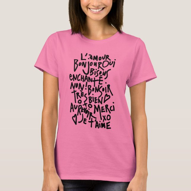 CAMISETA EU OUVI FRANCÊS (Frente)