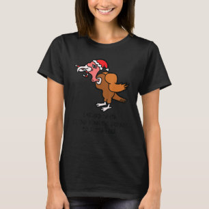 Camiseta Eu Ouvi o Papai Noel Descendo no Peru anti Natal