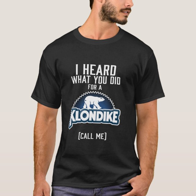 Camiseta Eu ouvi o que você fez por um clone (Frente)