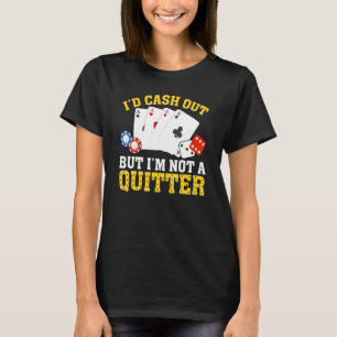 Camiseta Eu pagaria, não sou um Gam de Gambler Casino Desis