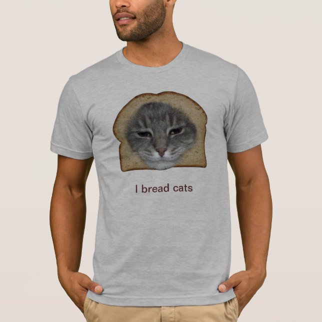 Camiseta Eu pano gatos (Frente)