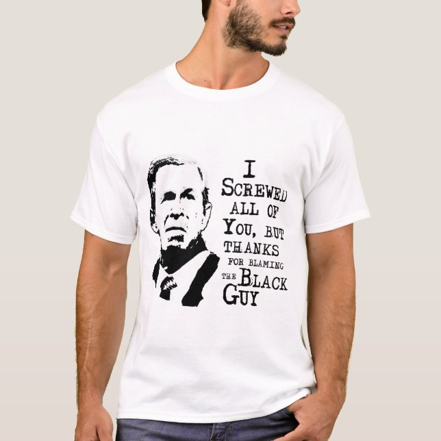 Camiseta Eu parafusei o mas obrigados para responsabilizar (Frente)