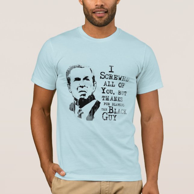 Camiseta Eu parafusei o mas obrigados para responsabilizar (Frente)