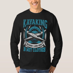 Camiseta Eu pareço bem com roupas molhadas Cana do RIO Kaya