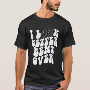 Camiseta eu pareço melhor curvo a estética.