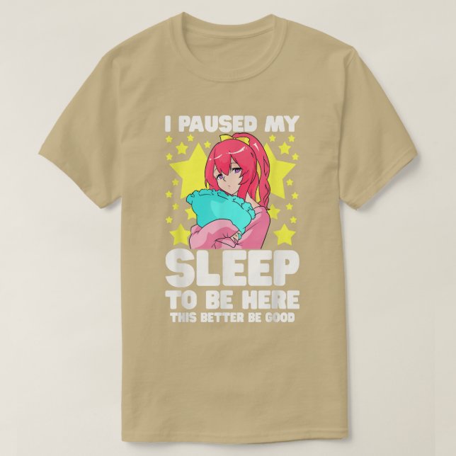 Camiseta Eu Parei O Sono Para Estar Aqui Ensinando Menina A (Frente do Design)