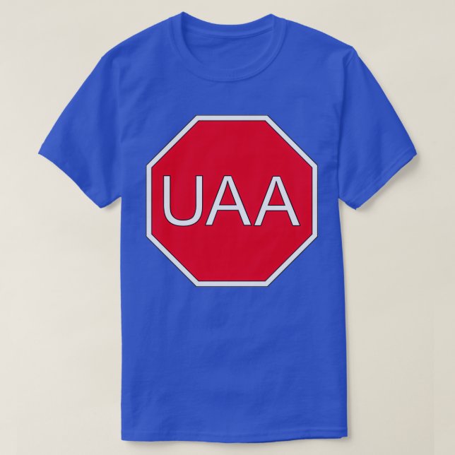 Camiseta Eu Paro Para UAA (Frente do Design)