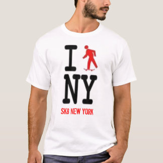 Camiseta eu patino New York