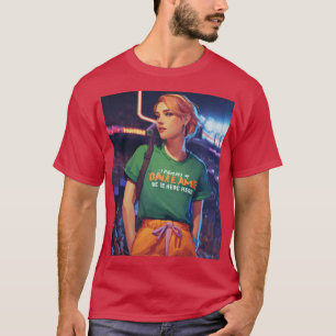 Camiseta "Eu Pausei Meu Jogo Para Estar Aqui"