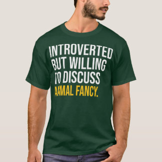 CAMISETA EU PAUSEI MINHA RICO DE ANIMAL PARA ESTAR AQUI