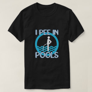 Camiseta Eu Peço Nas Piscinas Engraçado Presente De Verão S