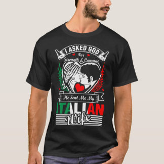 Camiseta Eu Pedi A Deus A Mulher Italiana.