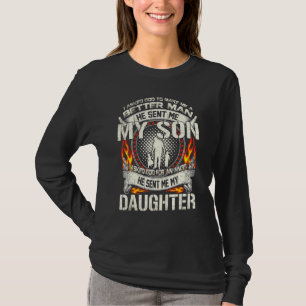 Camiseta Eu Pedi A Deus Para Me Fazer Um Homem Melhor Que E