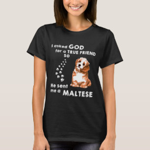 Camiseta Eu Pedi A Deus Para O Amigo Verdadeiro Que Ele Me