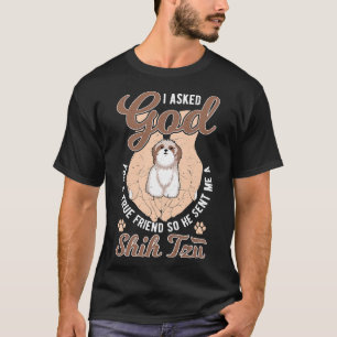 Camiseta Eu Pedi A Deus Um Amigo Verdadeiro, Então Ele Me E