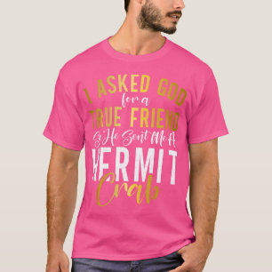 Camiseta Eu Pedi A Deus Um Amigo Verdadeiro Então Ele Me En