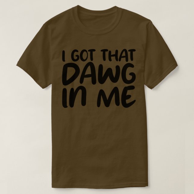 Camiseta eu peguei aquele cachorro em mim 1 (Frente do Design)