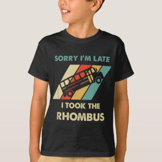 Camiseta Eu Peguei O Rhombus Engraçado Nerd Matemática Engr