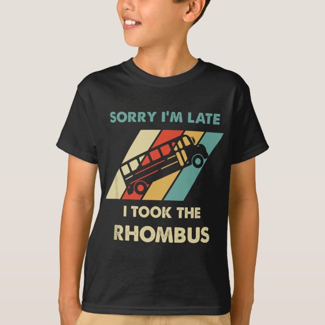 Camiseta Eu Peguei O Rhombus Engraçado Nerd Matemática Engr (Frente)